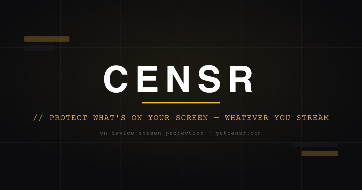 Censr screenshot